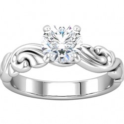 Neptune Solitaire Ring