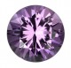 Natural Amethyst, Bolivian diamond cut round