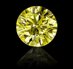 Dark Yellow Asha Round