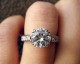 1895 Cartier with natural diamond center