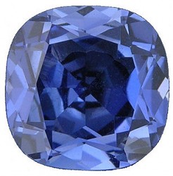 Light Ceylon Sapphire, Cushion Cut