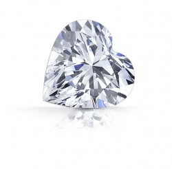Asha Heart Simulated Diamond