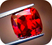 Custom Cut, Lab Grown 'Medium Red' Ruby