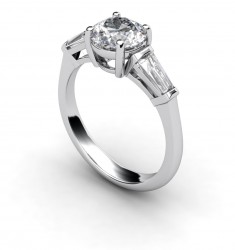 Timeless Serenity Baguette Ring