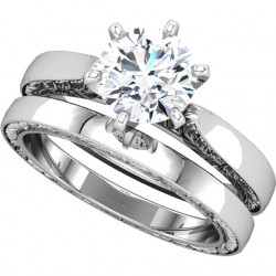 Pictured with a 6.5mm center, and optional matching band.
