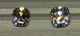 Diamond AVC (L Color) on left, Amora Gem AVC (G color) on right.  Spotlighting.  Screenshot from Jonathan's video review.