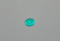 Cabochon Oval Lab Grown Colombian Emerald