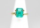 Recent inventory, 9x7mm C grade emerald (one of two) (both sold)