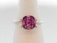 7mm Purple-Pink color changing Sapphire cushion